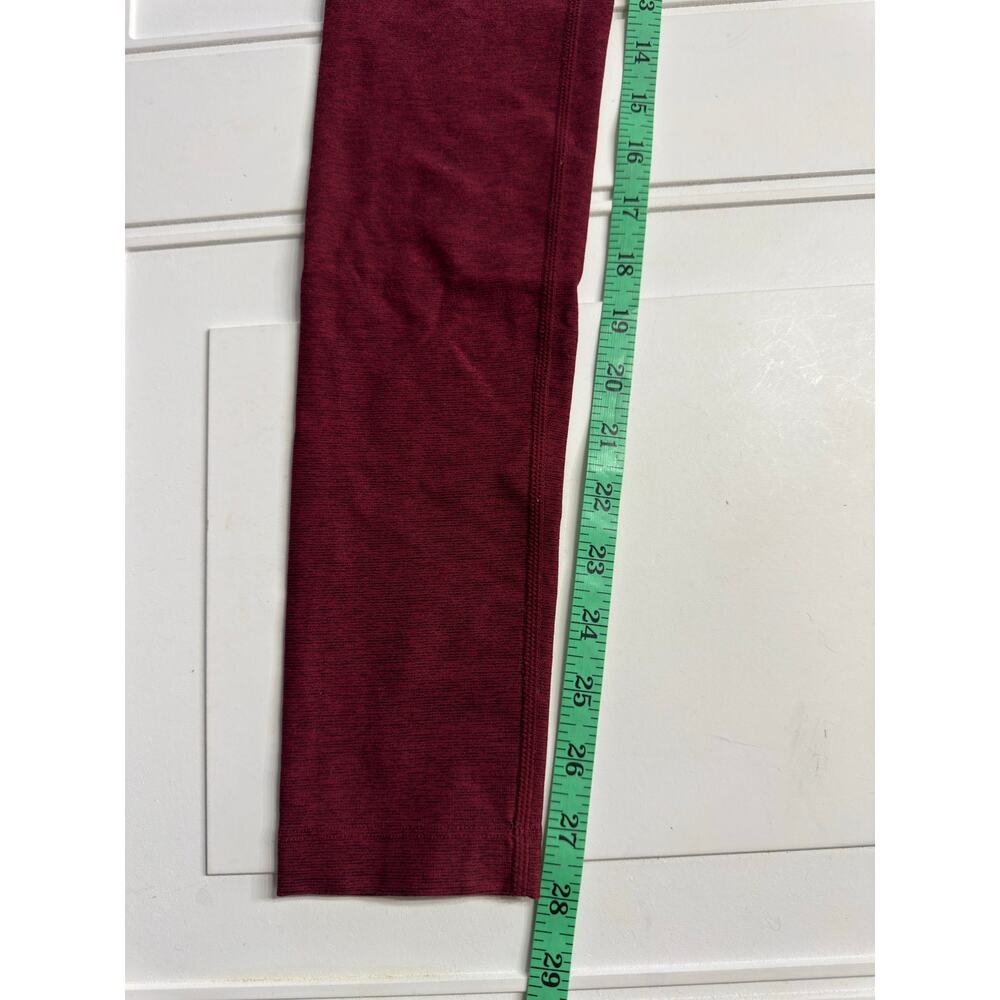 Outdoor Voices Womens Sz XS Colorblock Ankle Mid Rise Leggings Yoga Blue Red - Picture 6 of 7